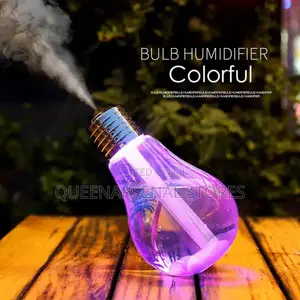 Bulb Humidifier With Colourful Changing Lights