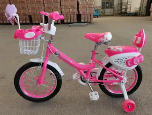 Girls Kids Children Us Standards
Bicycle With Training Wheel