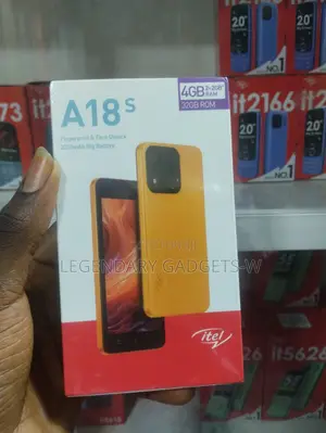 New Itel A18s 32 GB Black