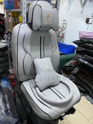 Gray Color Leather Car Seat Cover
