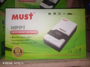 60AH MPPT Must Solar Charger Controller