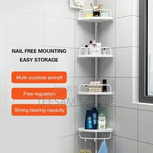 Multi-Purpose Bathroom Corner Shelve