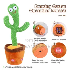 Dancing Talking Cactus Toys