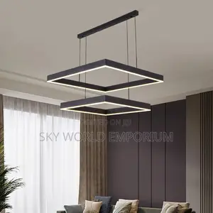 Modern Nordic Square Bar Chandelier