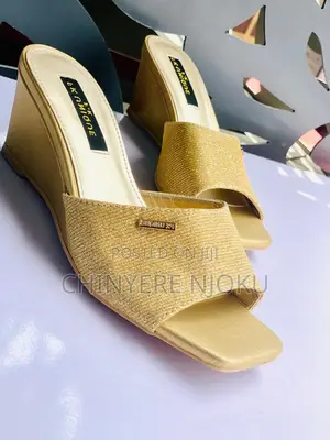 Wedge Slippers