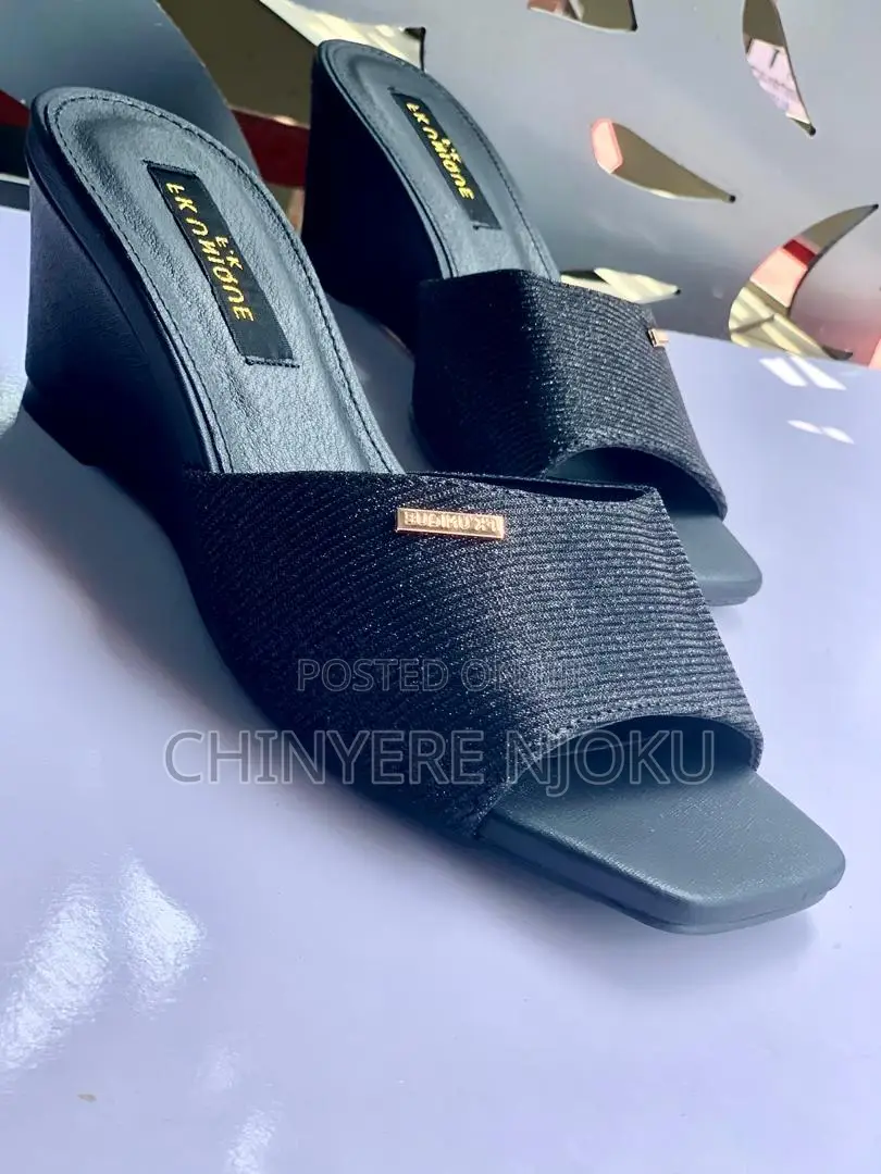 Wedge Slippers