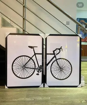 Luxury Bicycle Frame With Glass Finishing