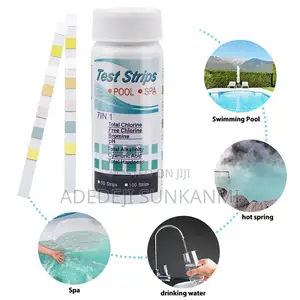 7 in 1 PH Test Paper Chlorine PH Value Alkalinity Hardness