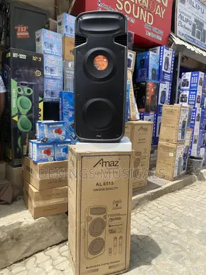 Amaz Double 15' Rechargeable Pa System Wireless Speaker