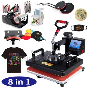 Hamatech 8 in 1 Heat Presser Machine