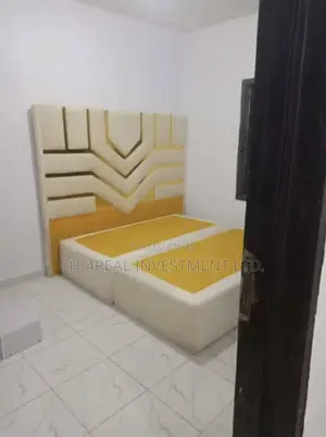 4.5 By 6 LEATHER DESIGNED BEDFRAME