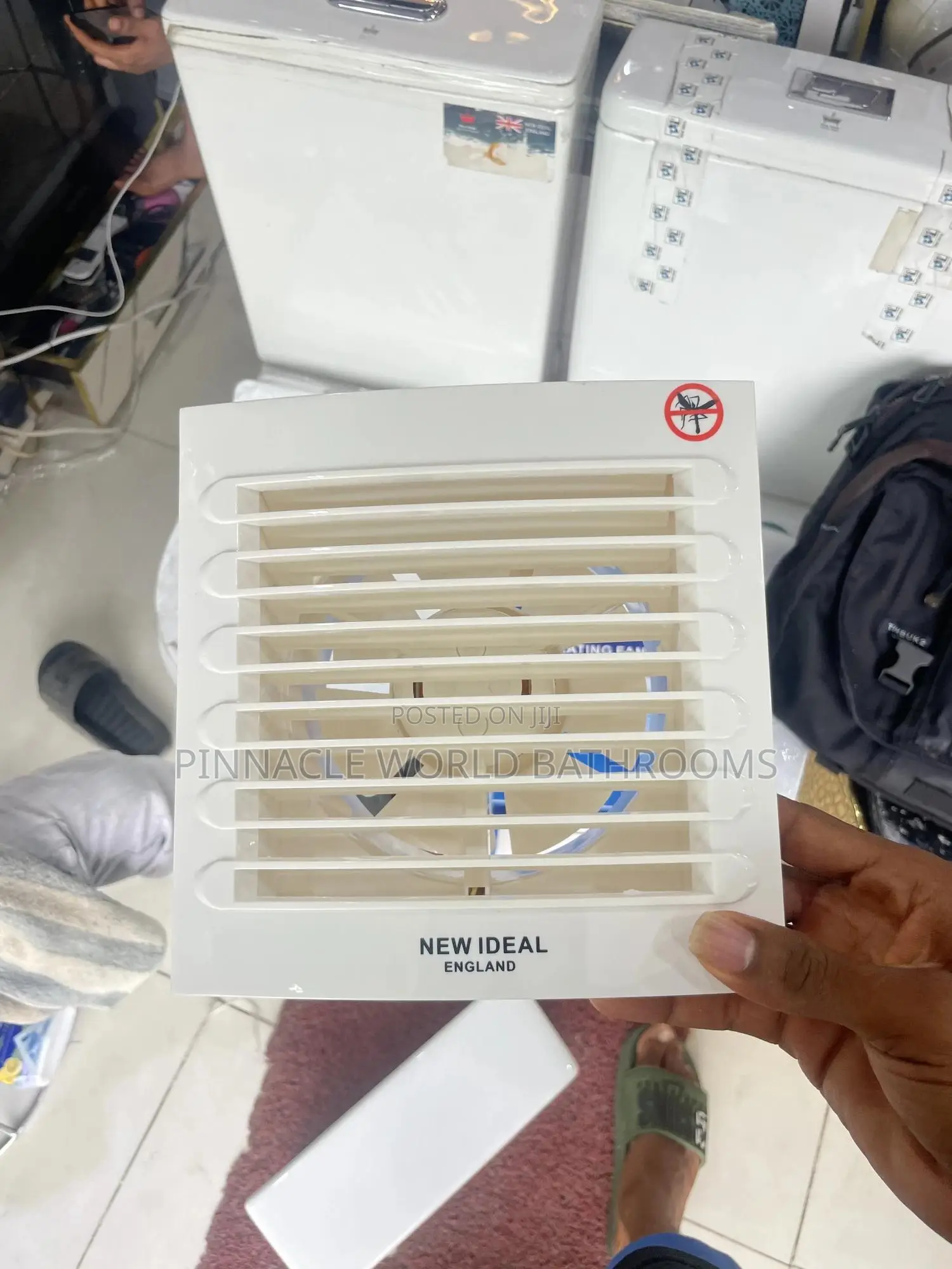 6” LED Wall Mounted Extractor Fan