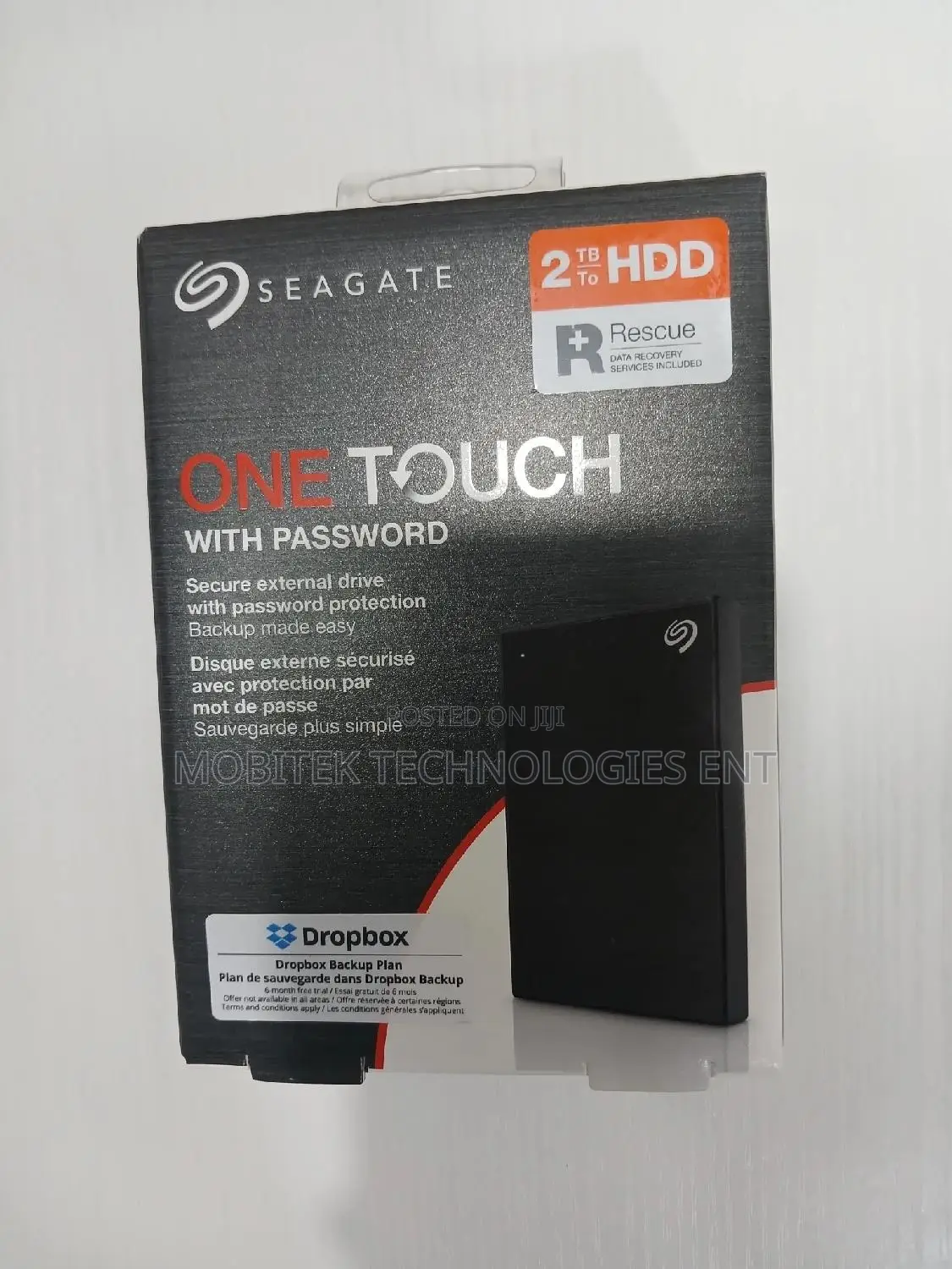 2tb Seagate One Touch External Storage Hard Drive