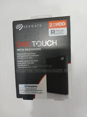 2tb Seagate One Touch External Storage Hard Drive