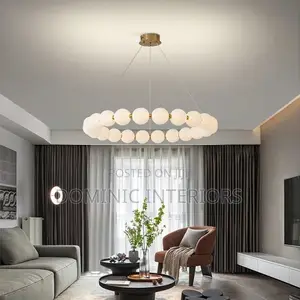 Glass Ball Hanging Lustre Light