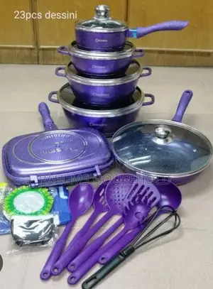 Dessini 23 Pieces Nonstick Die-Cast Cookware Set