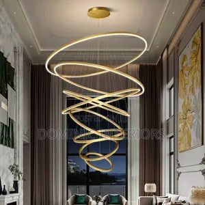 Vintage Ring Pendant Ceiling Lamps