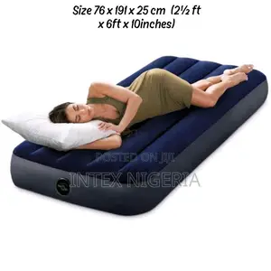 Intex Inflatable Cot Size Air Bed