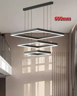 Square LED Chandelier Light