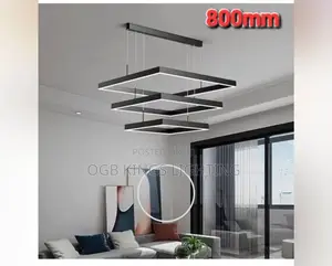 Square LED Chandelier Light