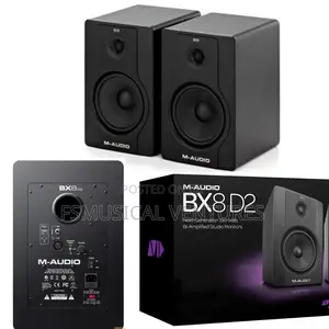 M Audio BX8 D2 130watts Bi-Amplified Studio Monitor
