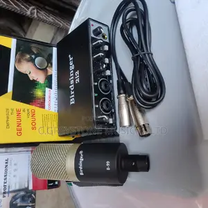 Studio Kit Birdsinger Mic Soundcard 2i2/B99 