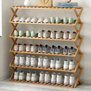 Multilayered Bamboo Shoe Rack
