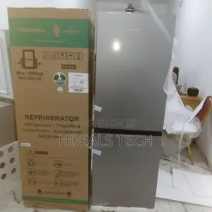 Hisense 225liters Bottom Mount Refrigerator.