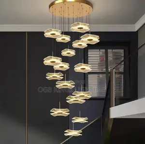 16 Dropping Pendant Chandelier Light