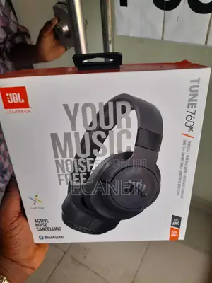 JBL Tune 760NC Over Ear ANC Headphones Black