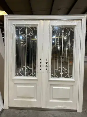 5ft Turkey Copper Steel Glass Door