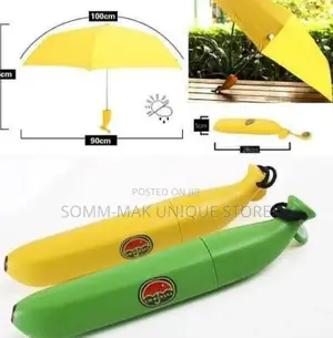 New Portable Banana-shaped Umbrella - Bag Umbrella