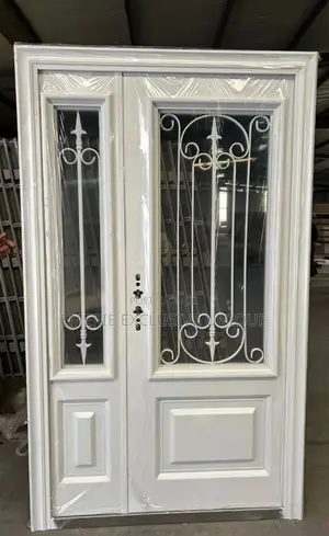 4ft Turkey White Copper Glass Door