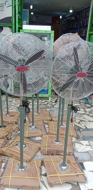 New OX 18" Industrial Standing Fan (Copper) Energy Saving