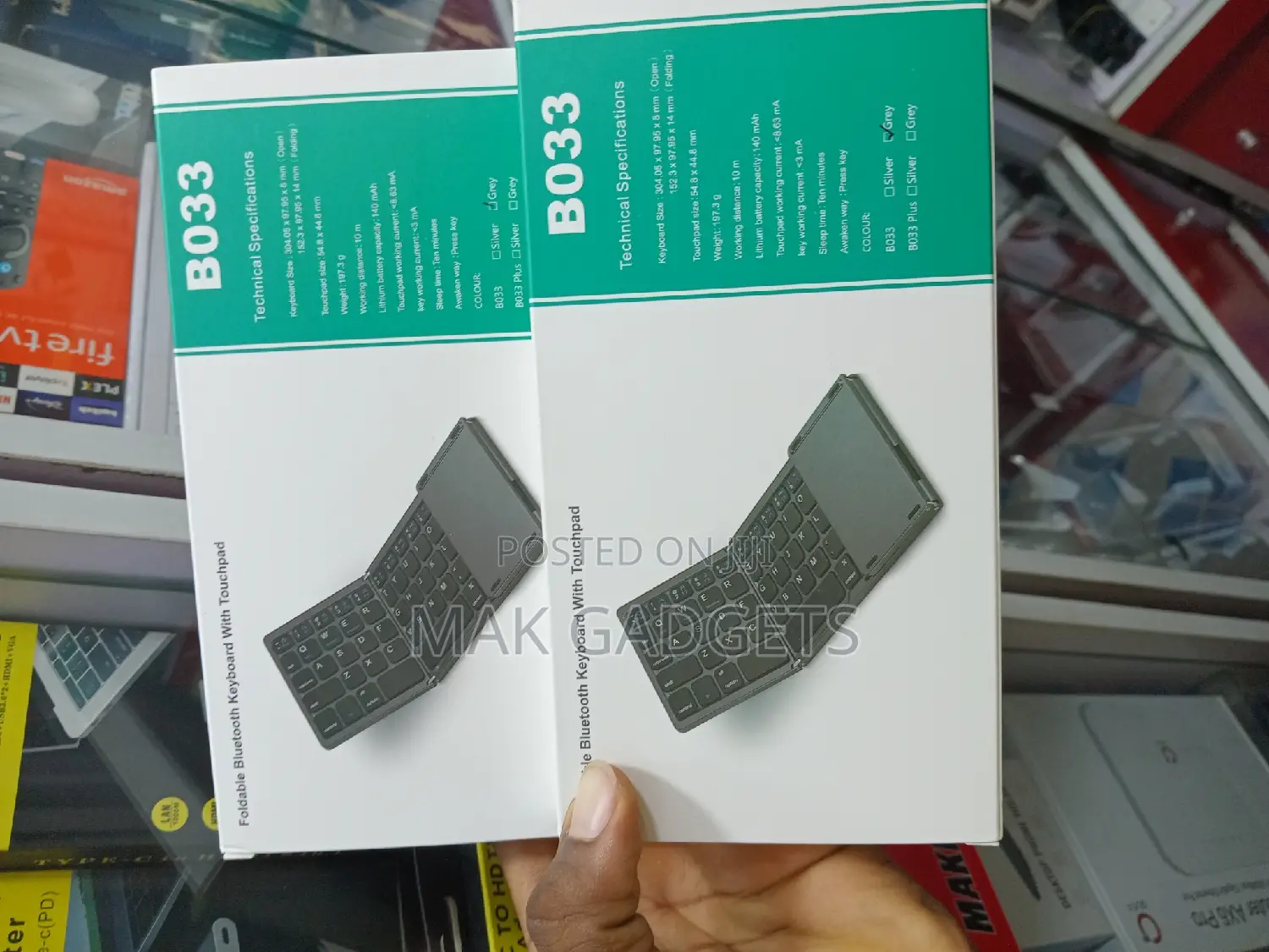 Foldable Keyboard With Touchpad Compatible With Ios Android