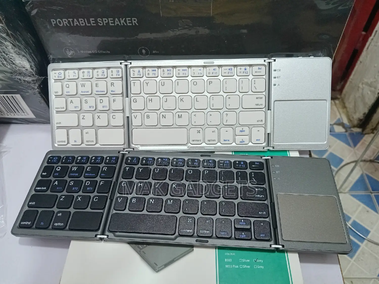 Foldable Keyboard With Touchpad Compatible With Ios Android
