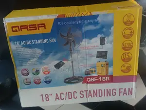 Qasa 18 Inche AC/DC Standing Fan 20 Watts
