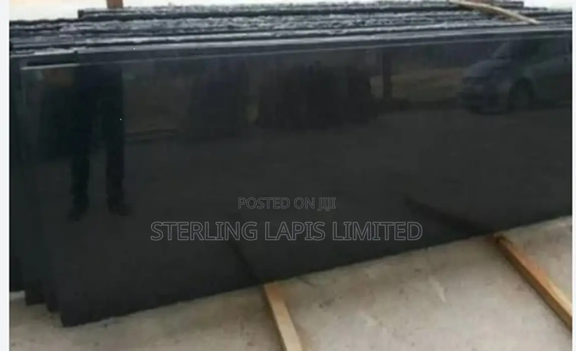Absolute Black Marble Granite Slabs