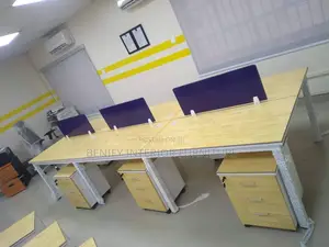 6-Seater Workstation With Mobile Drawer