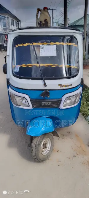 TVS King Deluxe Plus iTouch Start 2023 Blue