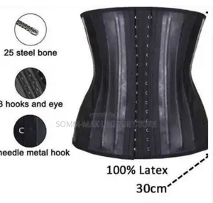 25 Latex Steel Bone Waist Trainer- Girdle