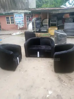 4 Seaters Fabric Bucket Chair