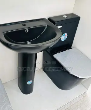 Black Water Closet Easy Set