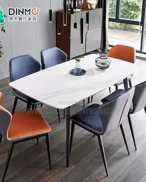 Luxury Imported Dining Table Set With 6 Chairs