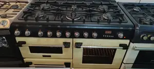 6 Burner Industrial Standing Gas Cooker With Oven and Grill