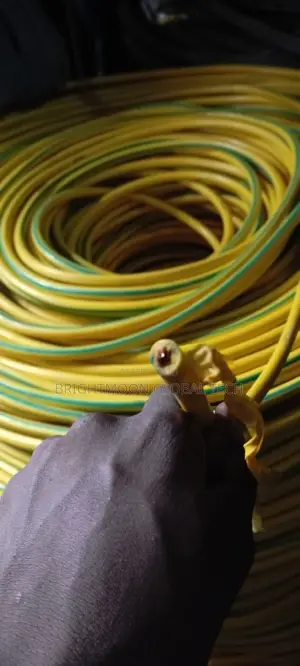 35mm Single Flexible Green and Yellow Earth Wire