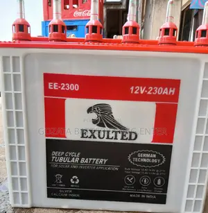 Fairly Used EXULTED 230AH Tubular Solar Battery 100% Ok