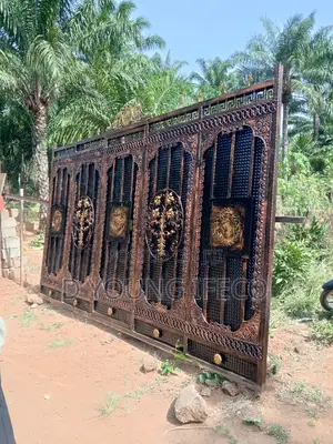 Full Wrought Iron Rolling Gate