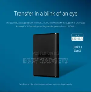 Transcend 1tb Esd270c Portable Ssd