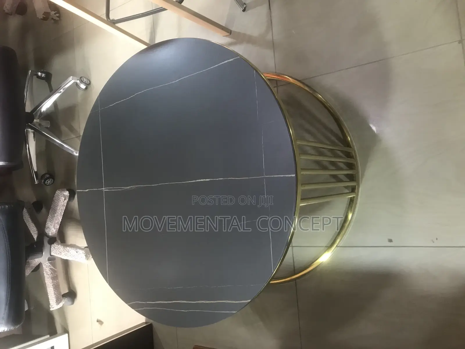 Black Marble Center Table